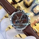 Breitling Premier Replica B01 Chronograph 42 Watch Brown Dial Brown Leather